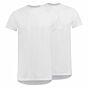 T-Shirt 2-pack amsterdam o-neck wit 37-042-000