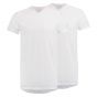 T-Shirt 2-pack den haag v wit lang 37-046-000