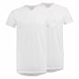 T-Shirt 2-pack den haag v wit lang 37-046-000