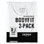 T-Shirt 2-pack maastricht o stretch wit 37-050-000