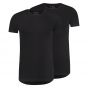 T-Shirt 2 maastricht o stretch zwart 37-050-007