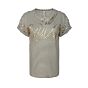 T-Shirt foil print cotton stripe 3s4502-30227-976