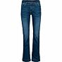 Jeans flared wash dark blue 4s2023-5060-488