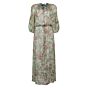 Jurk transparant flowers lang 5s1267-11439-618
