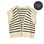 Sleeveless cardigan knit 7s5806-7976-122