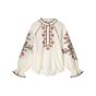 Blouse SUMMUM flower embroidery