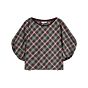 Top SUMMUM check in red