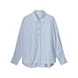 Blouse SUMMUM fancy button poplin powder blue
