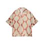 Top SUMMUM short sleeves faded ikat sephia blush