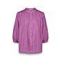 Blouse SUMMUM wide cotton viscose cyclaam