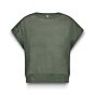 Top SUMMUM oversized gauze sea glass