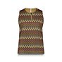 Top SUMMUM sleeveless zigzag multicolour