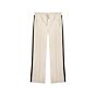 Broek SUMMUM with tape punto milano ivory