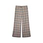 Broek SUMMUM orange check
