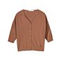 Vest SUMMUM viscose blend knit cacao