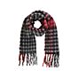 Sjaal SUMMUM woven pied de poule -*