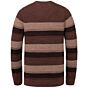 R-neck cotton mouline stripe CKW216325-3051
