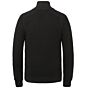 Half zip collar cotton acrylic Black CKW216330-999