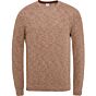 Crewneck slim fit Pecan CKW2210340-8122