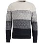 Crewneck stripe Dark CKW2308310-5287