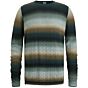 Stripe crewneck Pine CKW2309336-6085