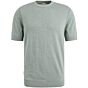 Crewneck cotton blend slub Slate CTSS2504596-5225
