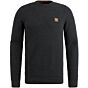 R-neck cotton mouline Black PKW2410300-999