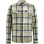 Long Shirt Check Sage PSI2402208-6377