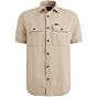 Short Sleeve Shirt Gray Green PSIS2504220-6386