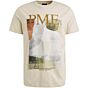 Short sleeve r-neck Bone White PTSS2504587-7013