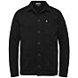 Button jacket cotton polyester Black VBL218189-999