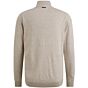 Zip jacket cotton linen blend Kelp VKC2502364-8052