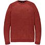 R-neck merino blend Red Ochre VKW206322-3049