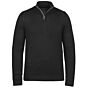 Half zip collar pima cotton Black VKW215306-999