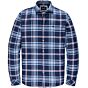 Long Sleeve Shirt Twill Check Blue VSI208284-5028