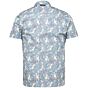 Short Sleeve Shirt Print on poplin VSIS214266-9001