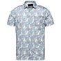 Short Sleeve Shirt Print on poplin VSIS214266-9001