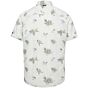 Shirt Printed Tencel Blanc VSIS2303223-7007