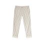 Loose pant stripe cotton 4s2438-11811-122