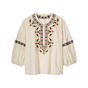 Blouse voile embroidered 2s2960-11624-115