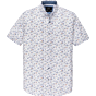 Short Sleeve Shirt Print White VSIS202224-7003
