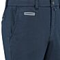 Pantalon modern chino structuur blauw 2120-1066