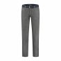 Pantalon swing front dark grey wool 2160-0146