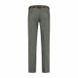 Pantalon swing front green wool 2160-0148