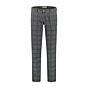 Broek chino blue checkered 8410-0152