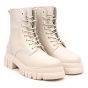 Loreta ankle boot ice leather off-white loreta-ice