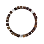Armband stones memphis bronzite sbm-003