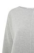 Boatneck sweater MID GREY 1-000102-207-99246