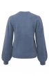 Fluffy yarn sweater WIND BLUE 1-000136-209-73912