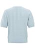 Cable round sweater ICE BLUE 1-000377-409-99955